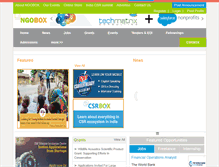 Tablet Screenshot of ngobox.org